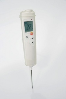 TESTO 106. ИЗМЕРЕНИЕ ВНУТРЕННЕЙ ТЕМПЕРАТУРЫ
