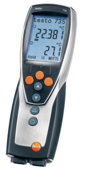 TESTO 735-2. ТЕРМОПАРЫ ТИПОВ K/T/J/S/PT100
